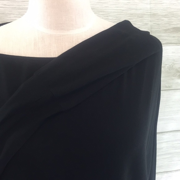 FP Beach •Black Pullover Dolman Tapered Waist Top - Picture 10 of 13
